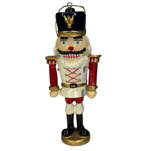 Vintage Nutcracker Christmas Tree Ornament (Missing Piece)